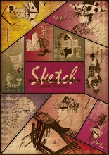 オリジナルグッズ「JOJO Sketch Stickers」(c)荒木飛呂彦＆LUCKY LAND COMMUNICATIONS／集英社