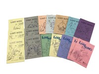 アニメ「LOST SONG」サイン入り台本。