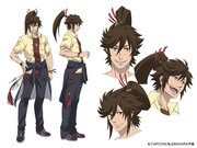 前田慶次(CV.森田成一)キャラクタービジュアル