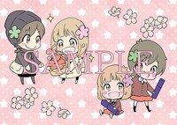 メロンブックスで購入するともらえる特典のイラスト。