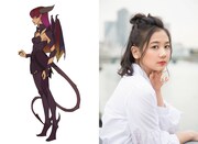 千眼美子演じるザムザ。マゼラン星雲ゼータ星のレプタリアン。強権を持つ女帝として君臨し、地球神アルファの招きにより、長さ2キロに及ぶ大母船で地球に飛来する。