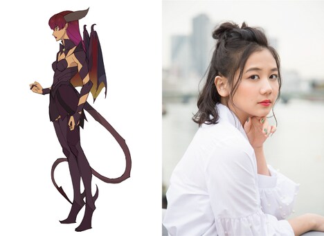 千眼美子演じるザムザ。マゼラン星雲ゼータ星のレプタリアン。強権を持つ女帝として君臨し、地球神アルファの招きにより、長さ2キロに及ぶ大母船で地球に飛来する。