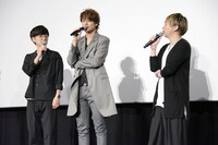 左から櫻井孝宏、宮野真守、諏訪部順一。
