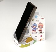 付録のペーパースマホスタンド。
