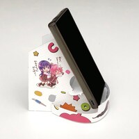 付録のペーパースマホスタンド。
