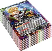 会場で配布されるノベルティ「Dragon Ball Super Card Game　Demo Deck Set(Series3)」。