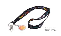 会場で配布されるノベルティ「Dragon Ball North America Tour　Exclusive Lanyard and Key-chain」。