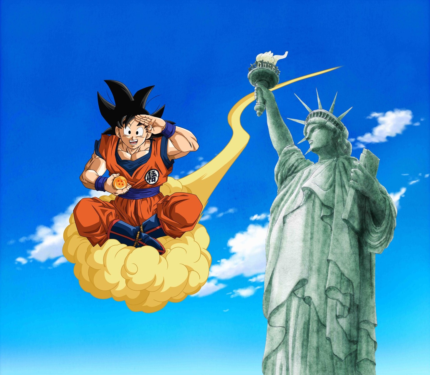 「DRAGON BALL NORTH AMERICA TOUR 2018」ビジュアル。
