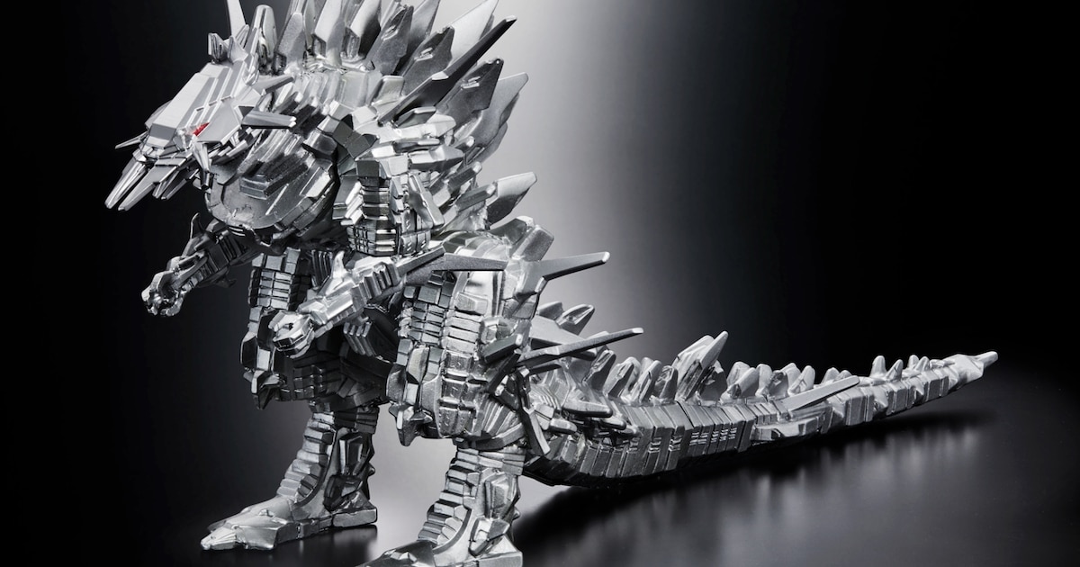 GODZILLA 決戦機動増殖都市」メカゴジラの大人向けソフビが登場 