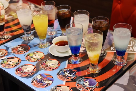 ずらりと並んだドリンクメニュー。