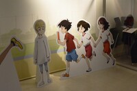 「DEVILMAN crybaby SABBATH SHIBUYA」展示の様子。