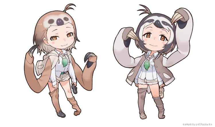 けものフレンズ 静岡 日本平動物園とコラボ ナマケモノの新フレンズ登場 コミックナタリー