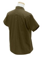 アニメ「機動戦士ガンダム」ジオン公国軍の制服をモチーフにしたワークシャツ。