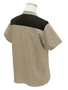 アニメ「機動戦士ガンダム」地球連邦軍の制服をモチーフにしたワークシャツ。