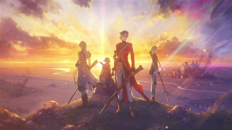 アニメ「千銃士」PVより。