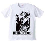 「諸星大二郎×上條淳士 コラボレーションTシャツ『稗田礼二郎』」