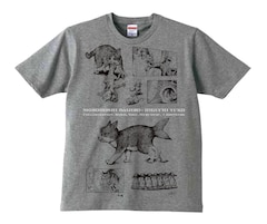 諸星大二郎の原画展で、上條淳士やヒグチユウコとのコラボTシャツ販売 