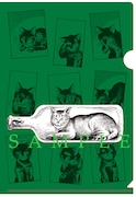 「『猫パニック』クリアファイル 2種セット」