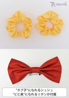 シュシュとリボン。