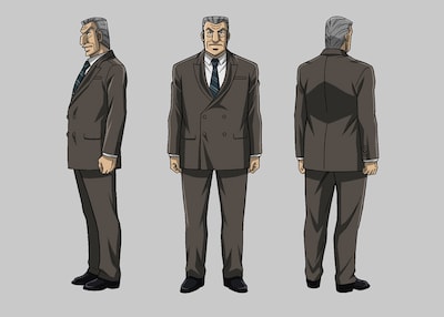 利根川幸雄（CV：森川智之）キャラクター設定画