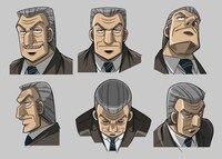 利根川幸雄（CV：森川智之）キャラクター設定画