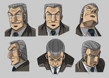 利根川幸雄（CV：森川智之）キャラクター設定画