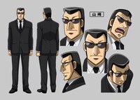 山崎健二（CV：羽多野渉）キャラクター設定画