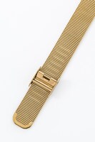 赤のランサーモデルの腕時計。