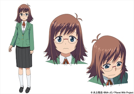 高天原のぞみの設定画。宗矢のクラスの委員長。