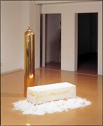 村岡三郎《塩と酸素》2000年