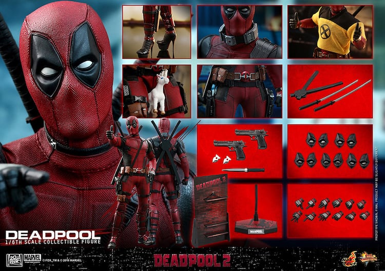 デッドプール2 1 6フィギュア発売 ハイヒールやx Menジャージ付属 映画ナタリー