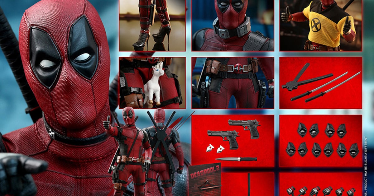 デッドプール2」1/6フィギュア発売、ハイヒールやX-MENジャージ付属 