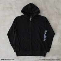 「DEVILMAN crybaby ビッグシルエットパーカー」黒