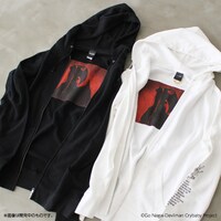 「DEVILMAN crybaby ジップアップパーカー」（各9720円）