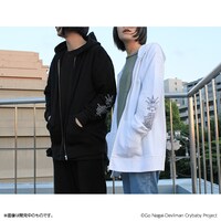 「DEVILMAN crybaby ビッグシルエットパーカー」着用例