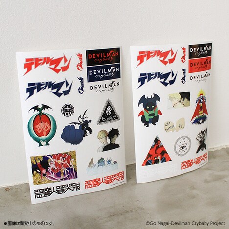 「DEVILMAN crybaby ステッカーシート」（864円）