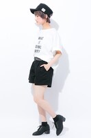 太鼓鐘貞宗モデルのブーツの着用例。