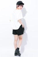 薬研藤四郎モデルのブーティの着用例。