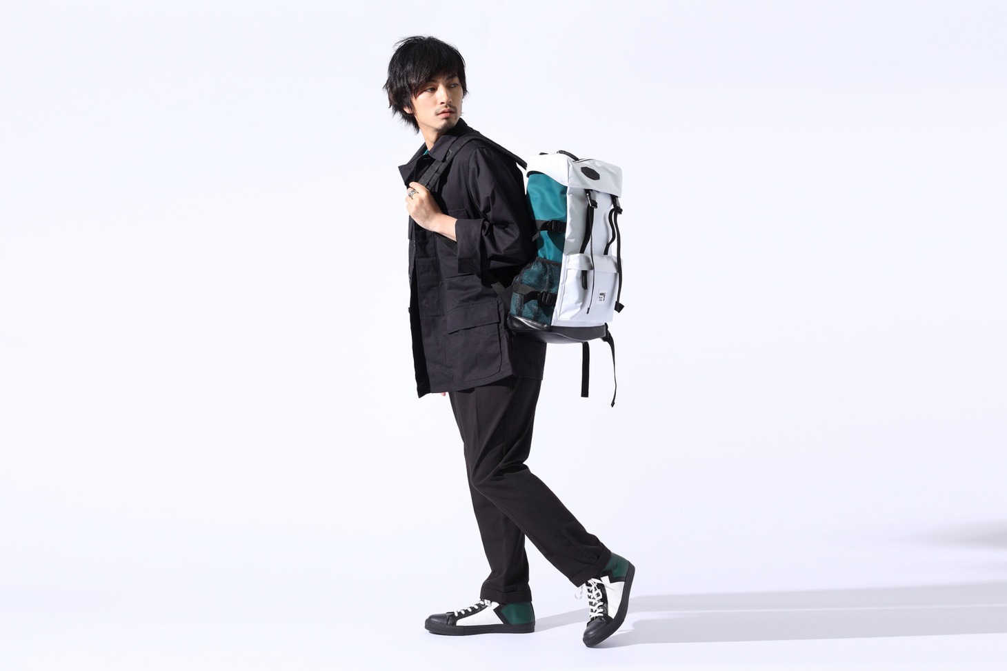 司波達也モデルの着用イメージ。