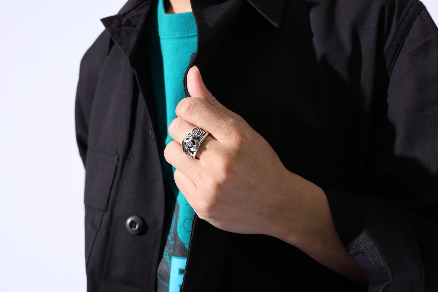 司波達也モデルの着用イメージ。