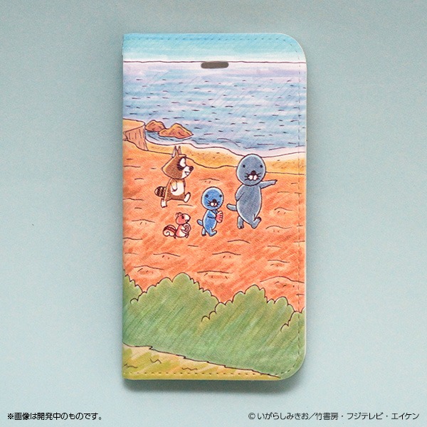 「ぼのぼの iPhoneケース」の表側には、単行本43巻のカバーイラストを使用。