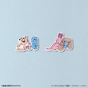 「ぼのぼの ピンズ」2種を並べた様子。