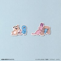 「ぼのぼの ピンズ」2種を並べた様子。