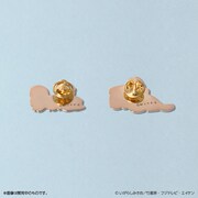 「ぼのぼの ピンズ」の裏側はこんな感じ。