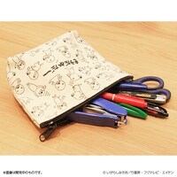 「ぼのぼの ポーチ」の使用例。