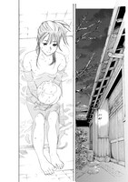 「猫のお寺の知恩さん」より、昼間ちゃんの入浴シーン。