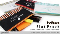 「ハイキュー!!」をモチーフにしたフラットポーチ。