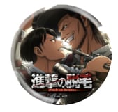 缶バッジ・リヴァイ＆ケニー。