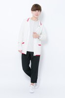 アスナをモチーフにしたファッションアイテムの着用例。