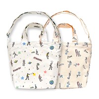 キャンバスショルダートート